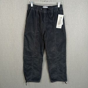 No Boundaries Pants Womens Size Medium Parachute Gray Cargo High Rise Adjustable
